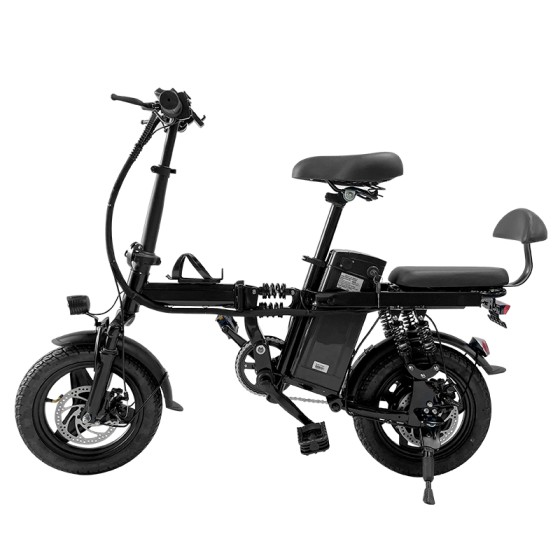 20 inch lithium battery cyclone wheel folding electric bike can be put into the trunk of the trolley 350W motor
